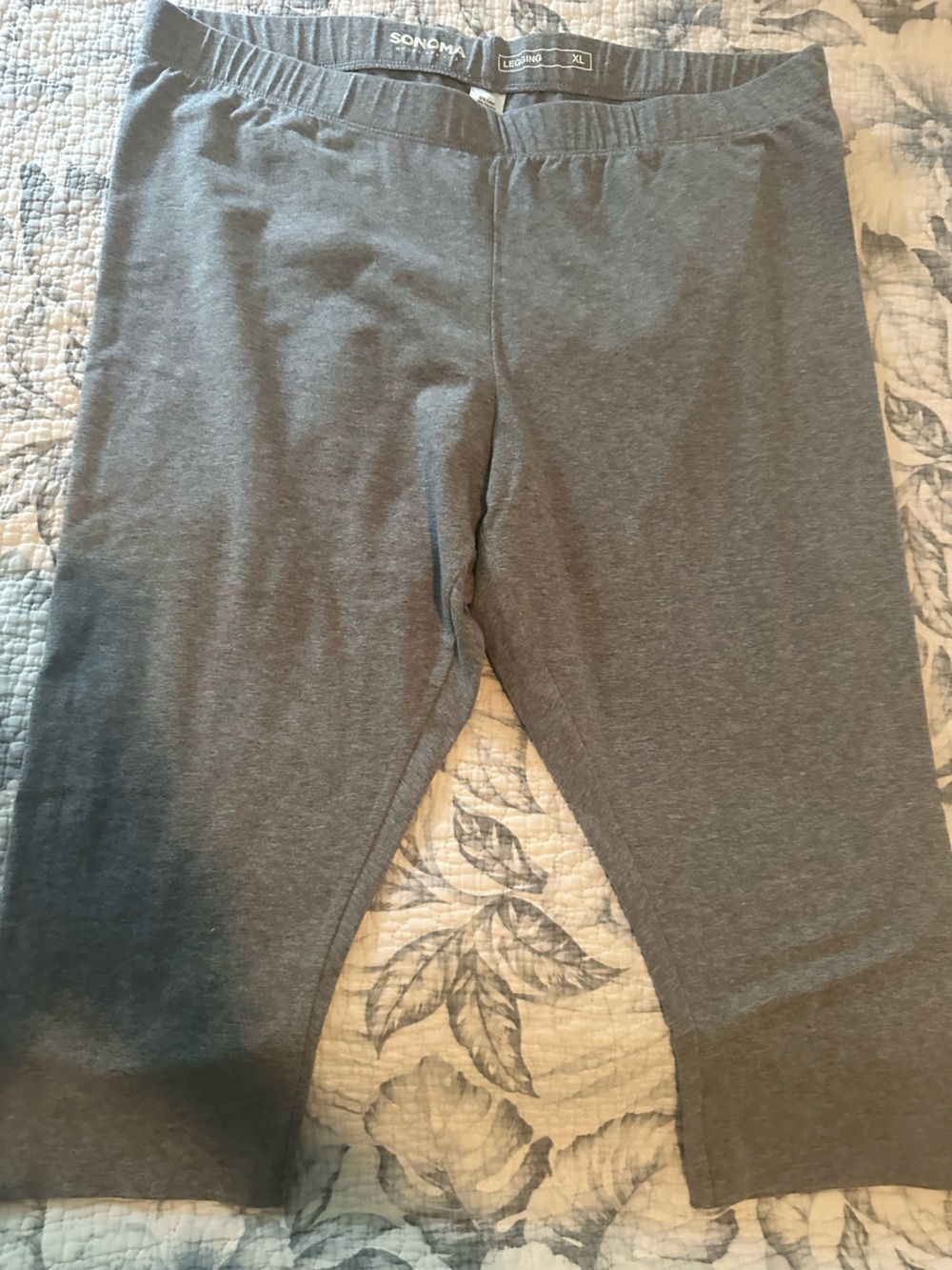 Sonoma Men’s Gray Elastic Waist Jogger Pants